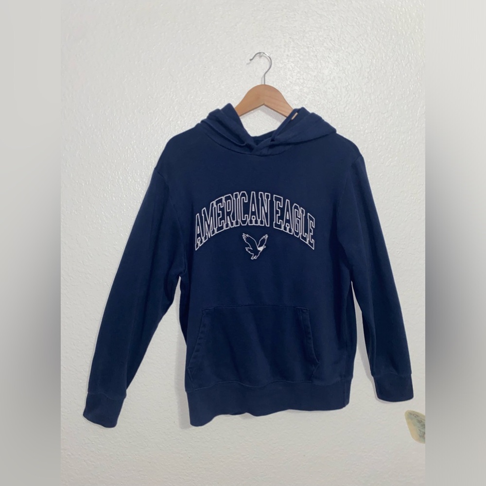 AMERICAN EAGLE NAVY HOODIE
